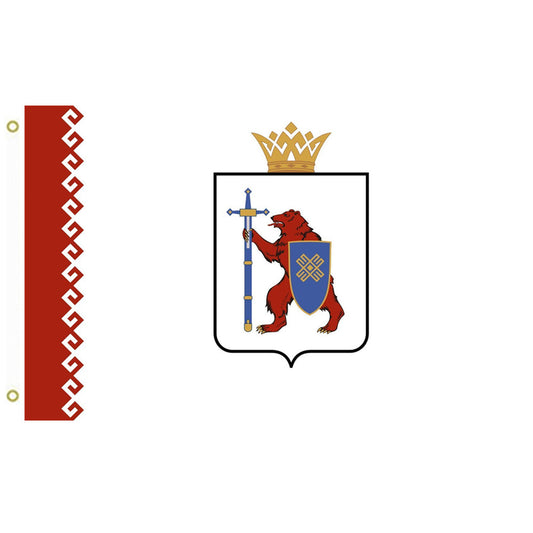 Fyon Mari El Flag Indoor and outdoor banner