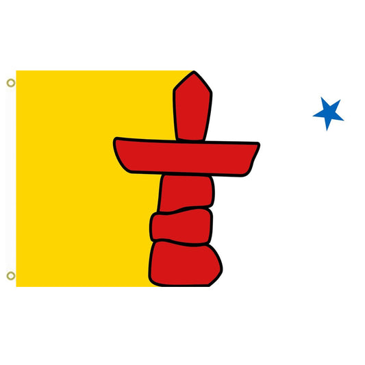 Fyon Nunavut Flag Indoor and outdoor banner