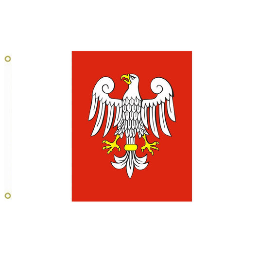 Fyon POL Oborniki, Poland Flag wielkopolskie Indoor and outdoor banner