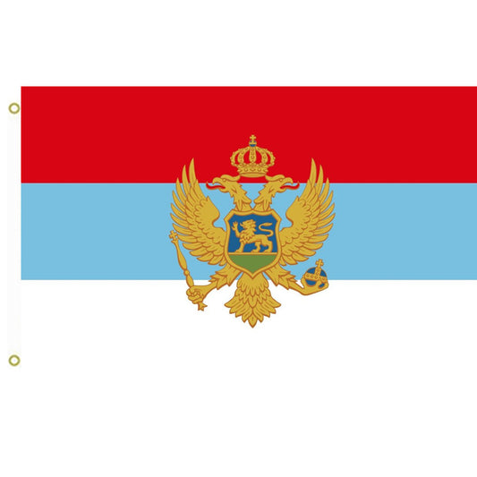 Fyon Propose of Montenegro Flag Serbian opposition Indoor and outdoor banner