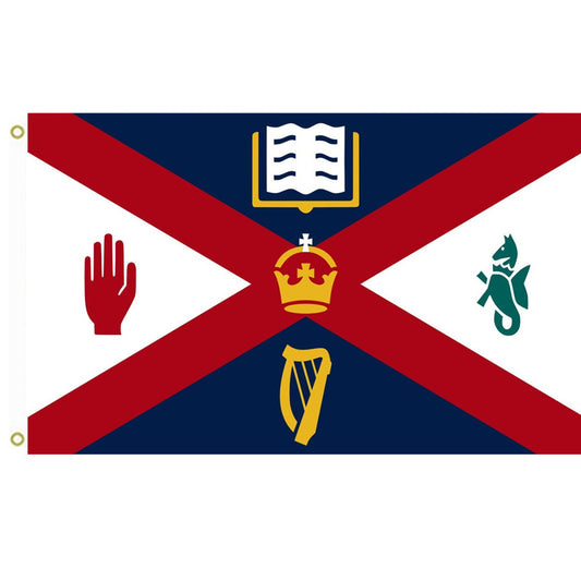 Fyon QUB Queen s University Belfast Standard Flag Indoor and outdoor banner