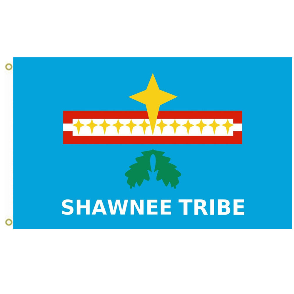 Fyon Shawnee Tribe of Oklahoma Flag Indoor and outdoor banner
