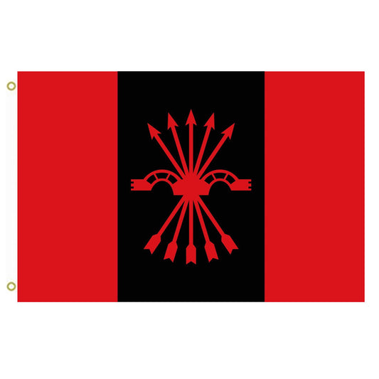 Fyon Spanish Falange of the Assemblies of the National Syndicalist Offensive Flag Indoor and outdoor banner