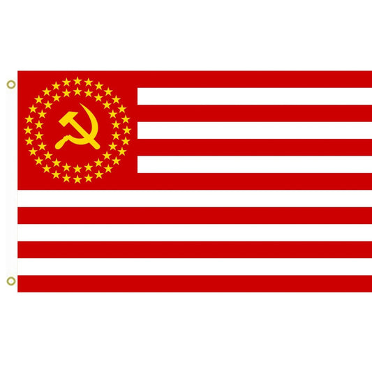 Fyon United Socialist States of America 50 stars Flag Indoor and outdoor banner
