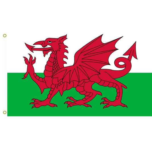 Fyon Wales Flag Indoor and outdoor banner