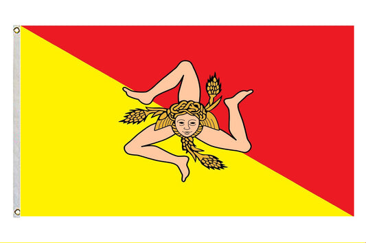 Fyon Sicily Flag Indoor and outdoor banner