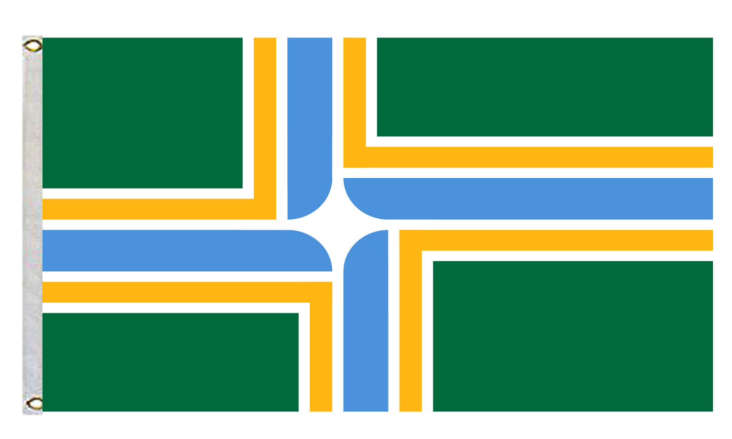 Fyon Portland City Flag Indoor and outdoor banner