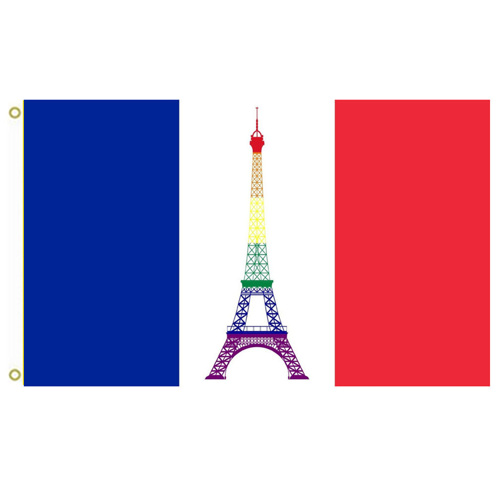 Fyon France Gay Flag Indoor and outdoor banner