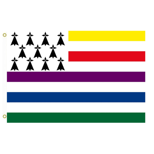 Fyon Raga Breizh organisation Flag Indoor and outdoor banner