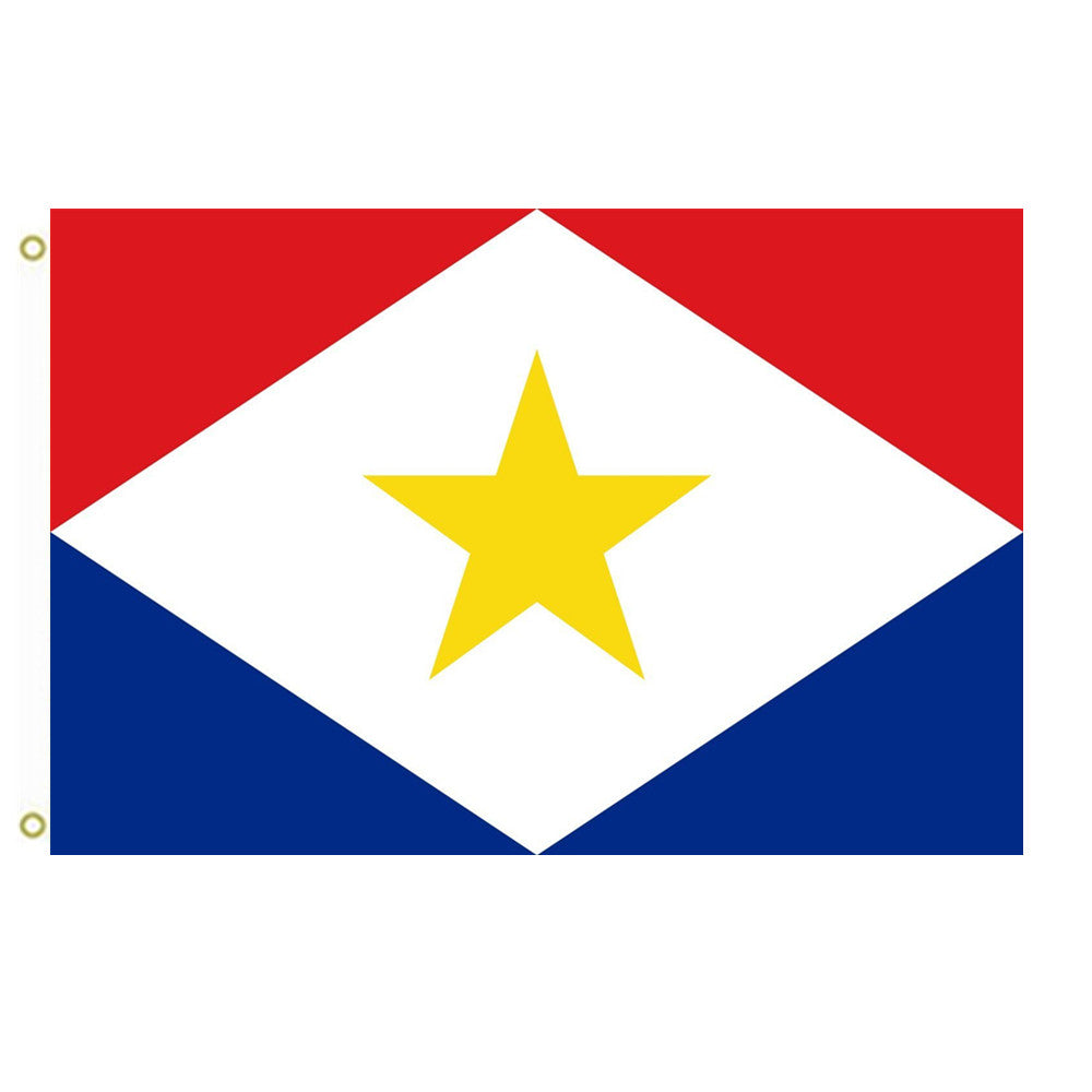 Fyon Saba Flag Indoor and outdoor banner