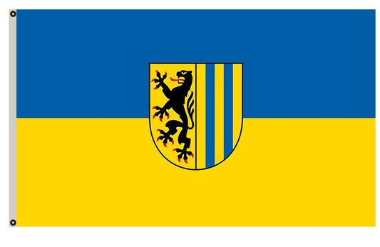 Fyon City of Leipzig Flag Indoor and outdoor banner