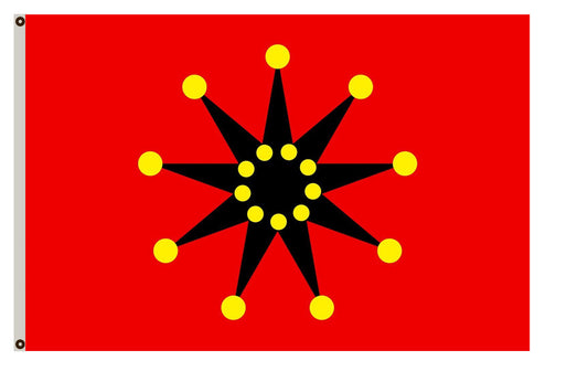 Fyon Chinese-army Wuhan flag 1911-1928 18 dots Flag Indoor and outdoor banner