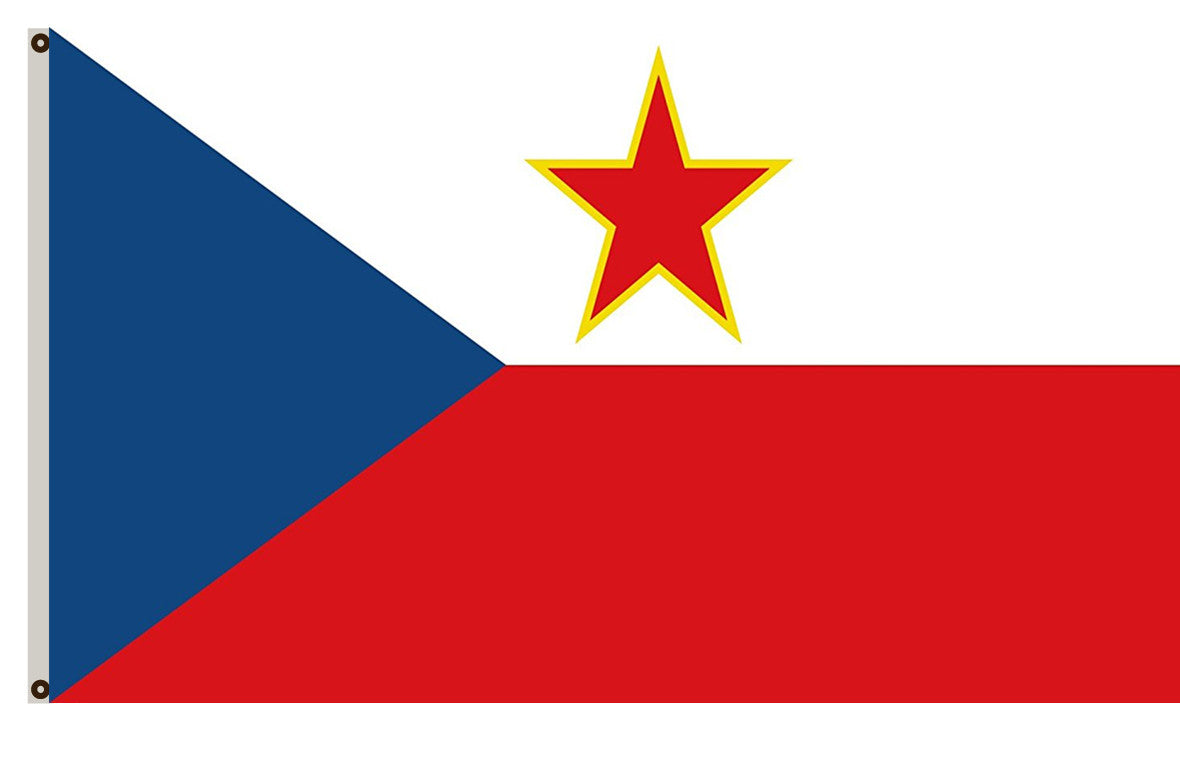 Fyon Czech Nationality of Socialist Yugoslavia former Flag Indoor and outdoor banner