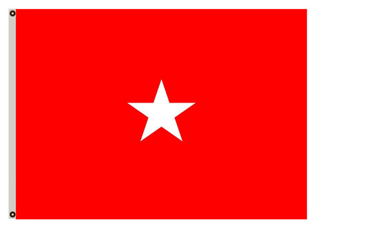 Fyon Field of a US Army Brigadier General Flag Indoor and outdoor banner