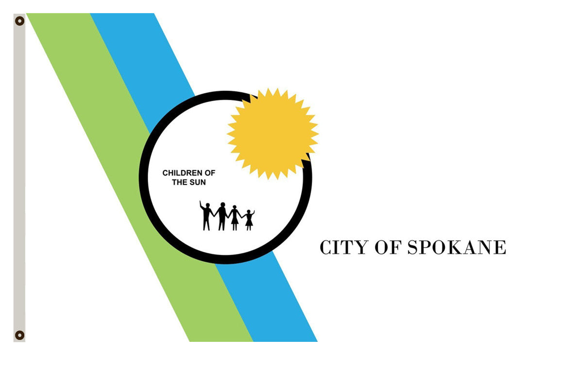 Fyon Spokane, Washington Flag Indoor and outdoor banner