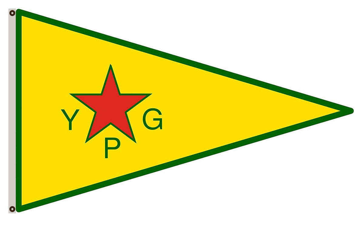 Fyon People s Protection Units YPG Flag official armed wing of the Kurdish Supreme Committee Flag Indoor and outdoor banner