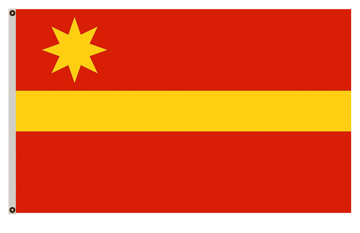 Fyon Toa Alta municipality of Puerto Rico - the colours Flag Indoor and outdoor banner