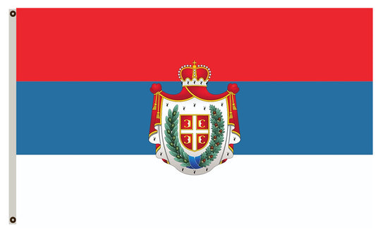 Fyon Traditional of Vojvodina with the Coat of arms Flag Indoor and outdoor banner