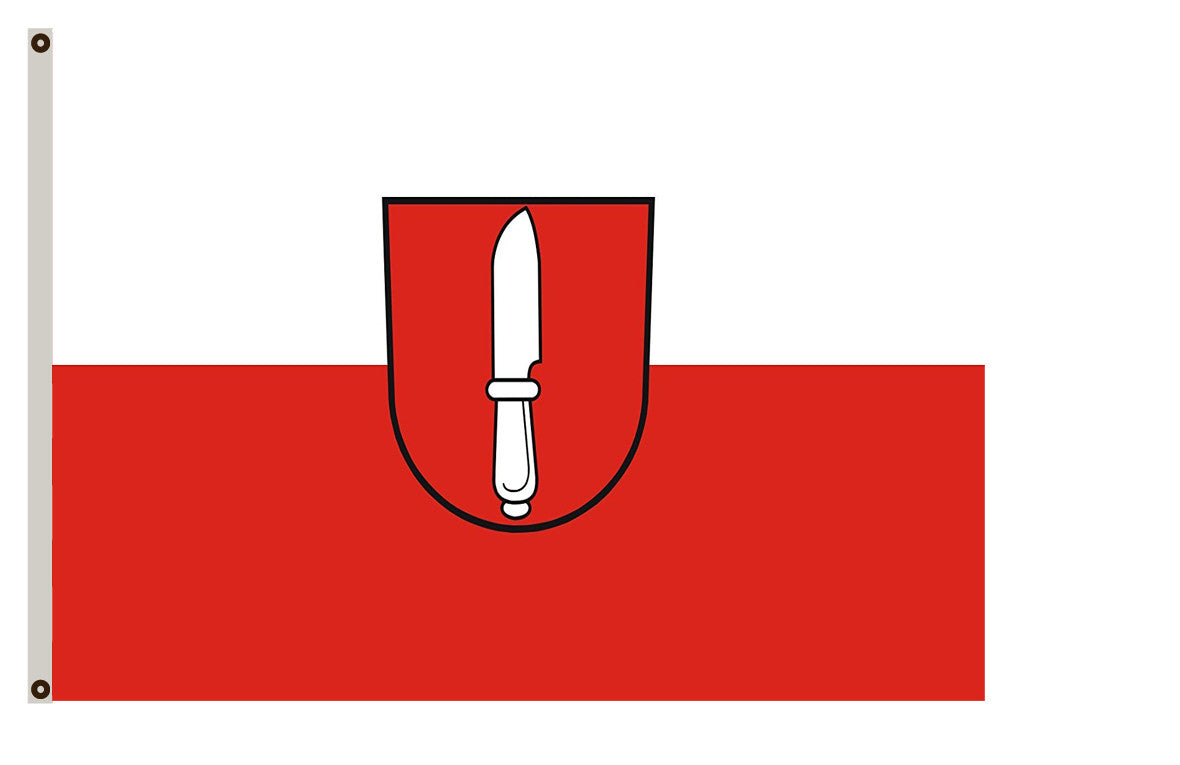 Fyon Bartholomä (Schwäbische Alb) portrait flag Indoor and outdoor banner
