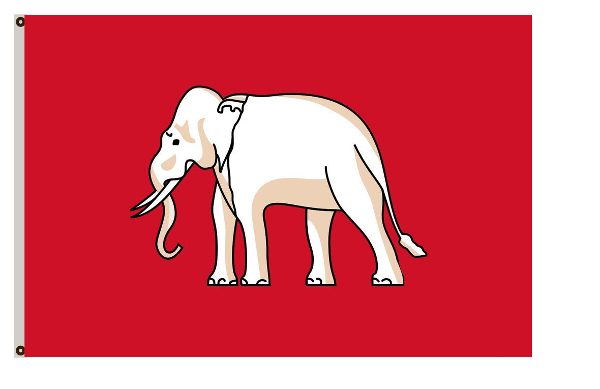The White Elephant Flag Thai national flag from 1855 to 1916, 31 December Flag Indoor and outdoor banner
