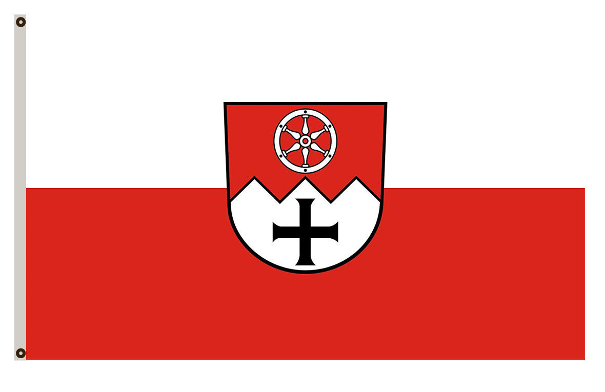 Main-Tauber-Kreis (Kreis) portrait flag Indoor and outdoor banner