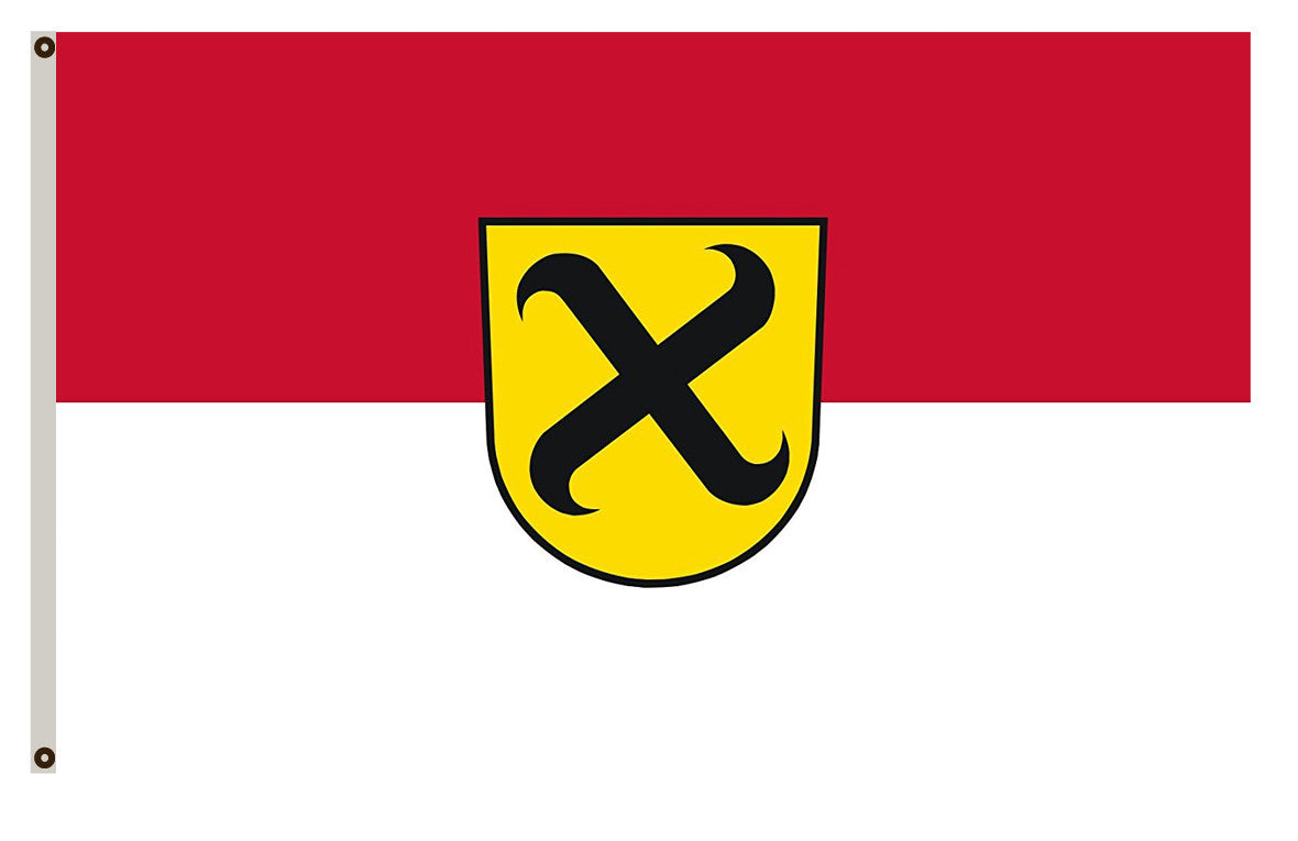 Pleidelsheim (Region Stuttgart) portrait flag Indoor and outdoor banner