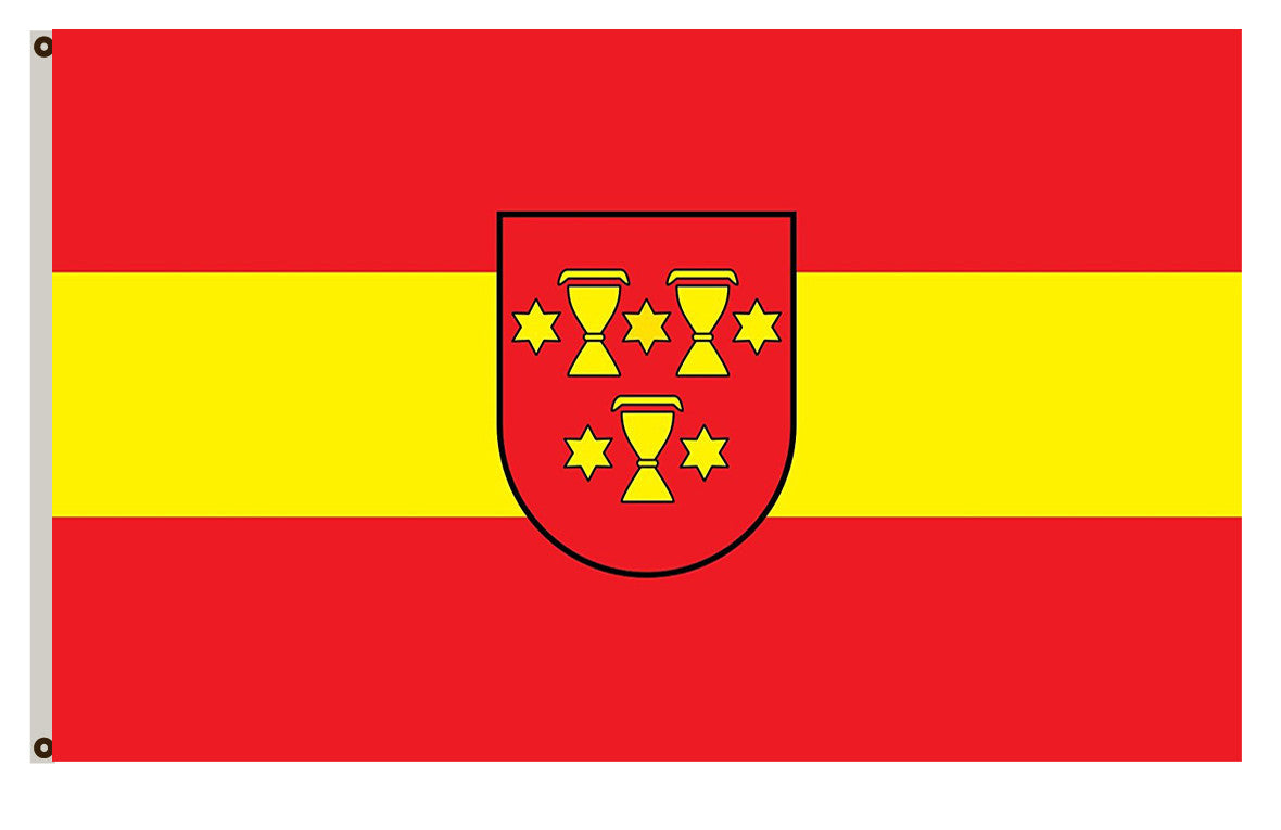 Staufen im Breisgau (Südlicher Schwarzwald) portrait flag Indoor and outdoor banner