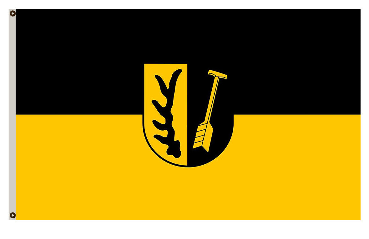 Oberriexingen (Region Stuttgart) landscape flag Indoor and outdoor banner