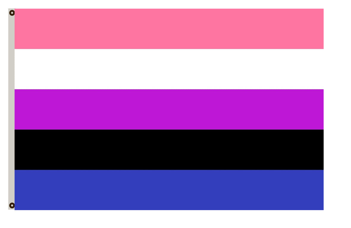 Genderfluid people Flag Indoor and outdoor banner