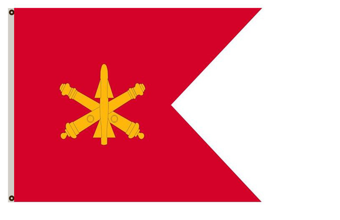 Artillery Guidon Flag Indoor and outdoor banner