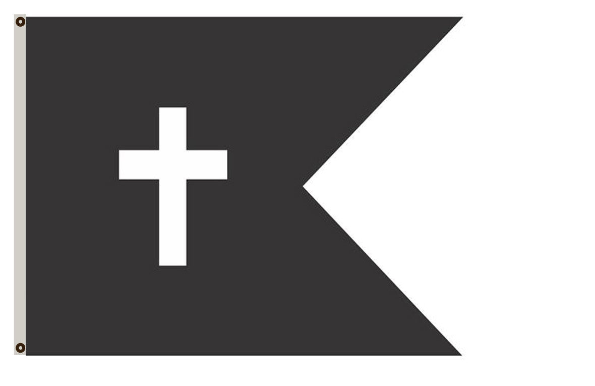 Chaplain Guidon Flag 3x5ft banner Indoor and outdoor banner