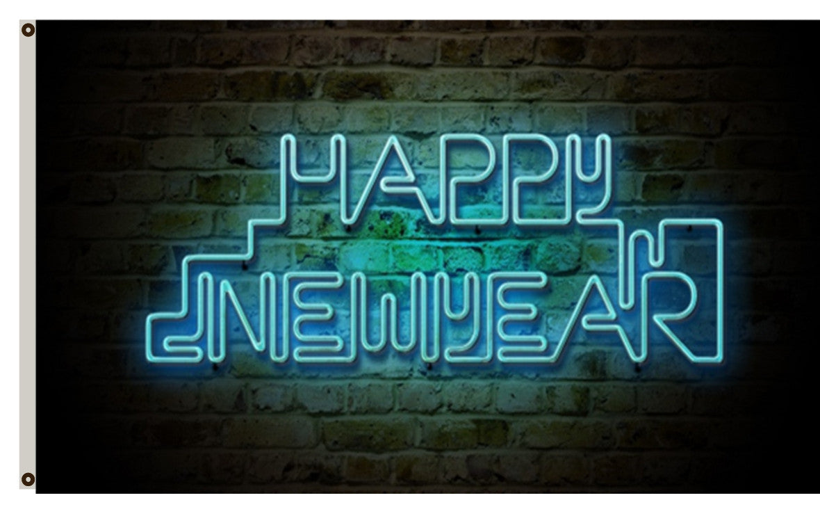 Happy new year Flag Party Flag Indoor and outdoor banner