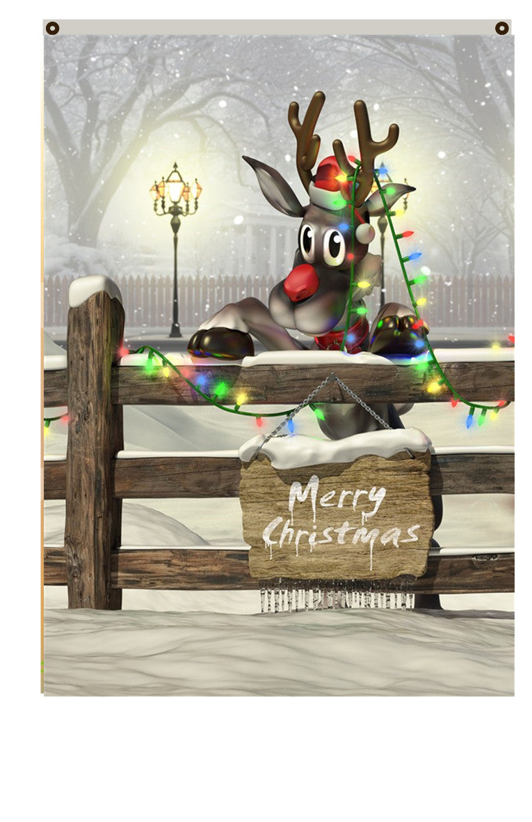 Merry Christmas Flag Indoor and outdoor banner
