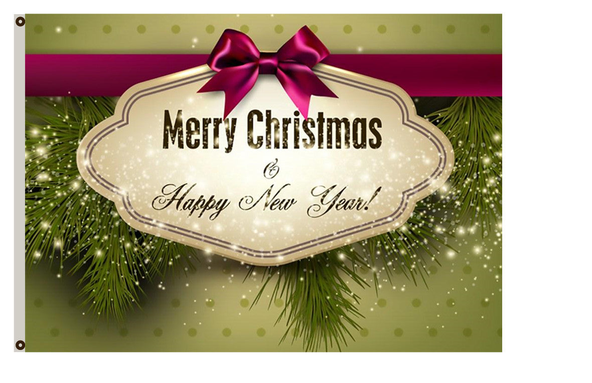 Merry Christmas Flag Indoor and outdoor banner
