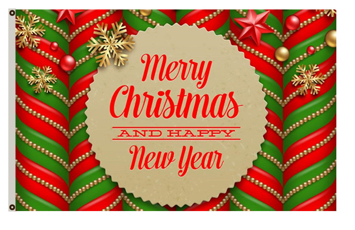 Merry Christmas Flag Indoor and outdoor banner
