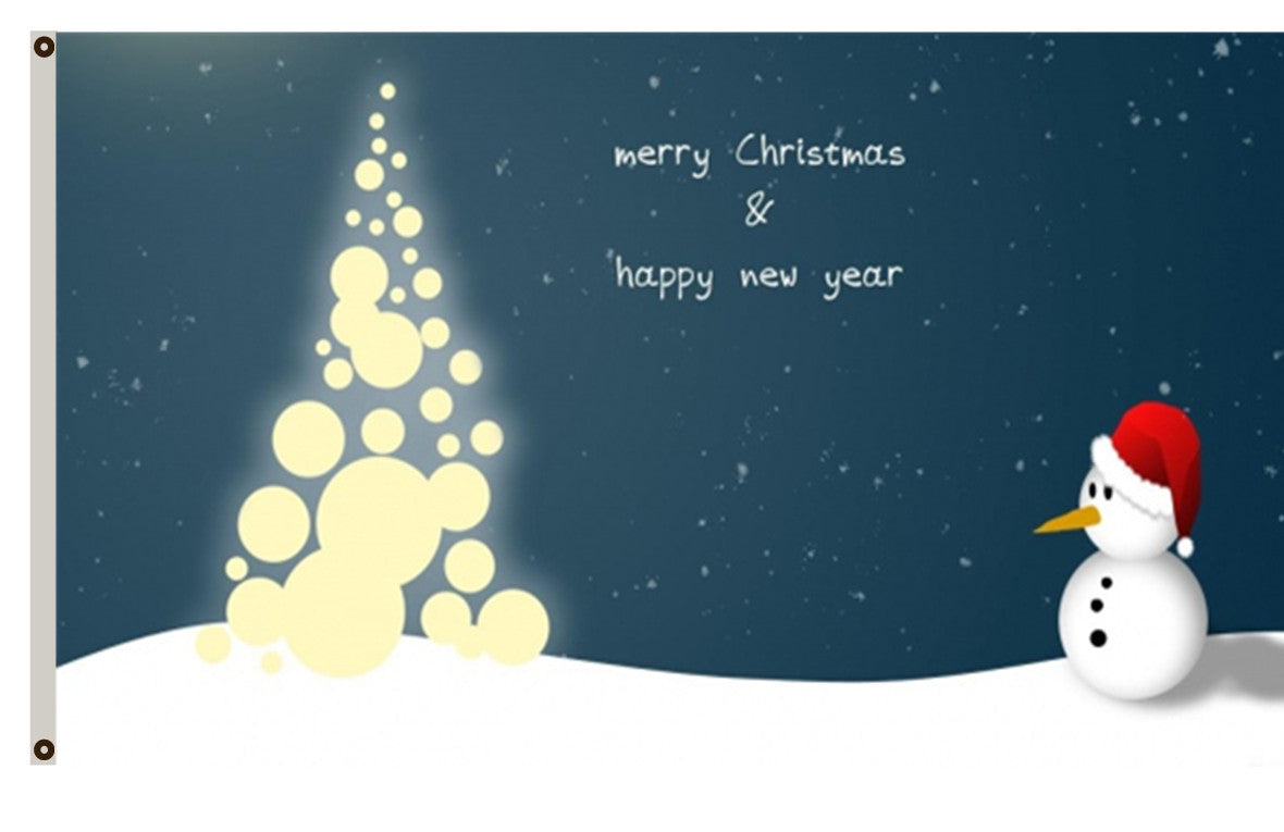 Merry Christmas Flag Indoor and outdoor banner