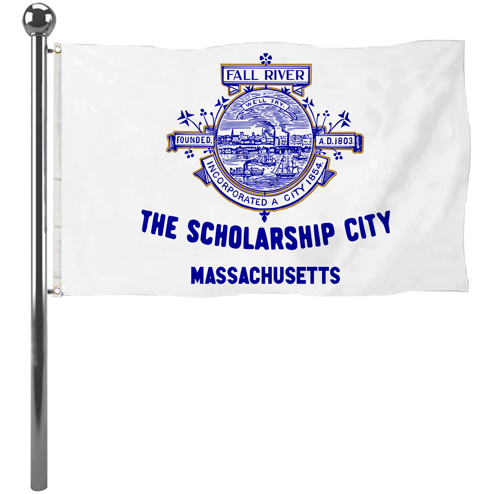 Fyon Fall River, Massachusetts flag Banner