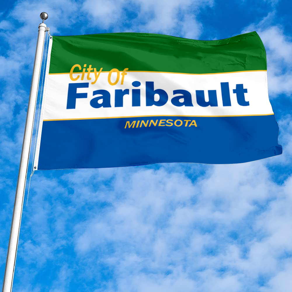 Fyon Faribault, Minnesota flag Banner