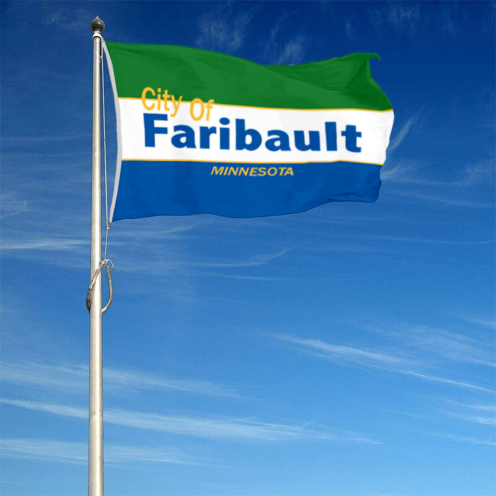 Fyon Faribault, Minnesota flag Banner