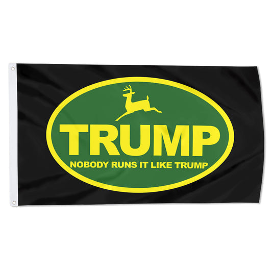 Fyon Farmers For Trump Flag Banner