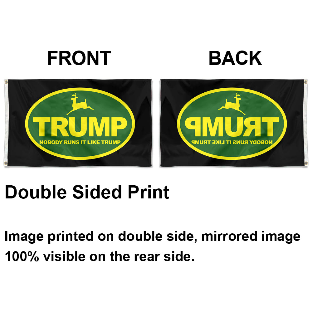 Fyon Farmers For Trump Flag Banner