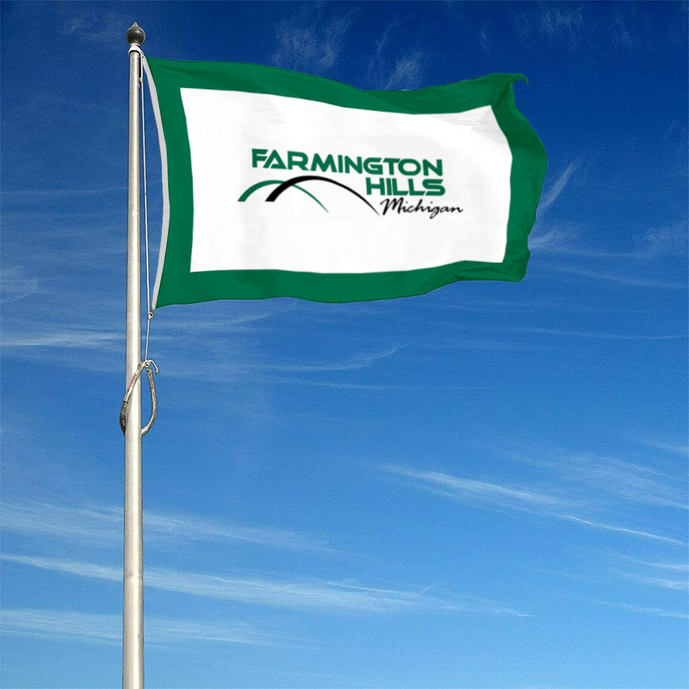 Fyon Farmington Hills, Michigan flag Banner