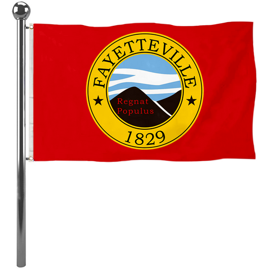 Fyon Fayetteville, Arkansas Flag Banner