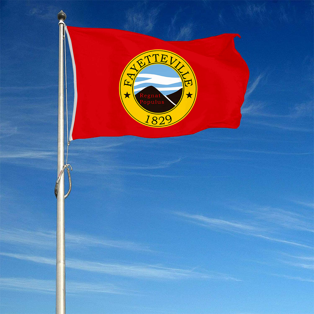 Fyon Fayetteville, Arkansas Flag Banner