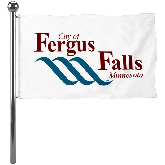 Fyon Fergus Falls, Minnesota flag Banner