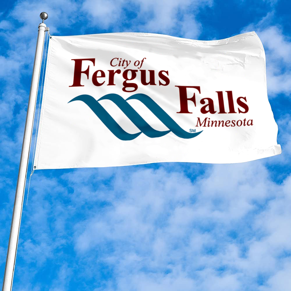 Fyon Fergus Falls, Minnesota flag Banner