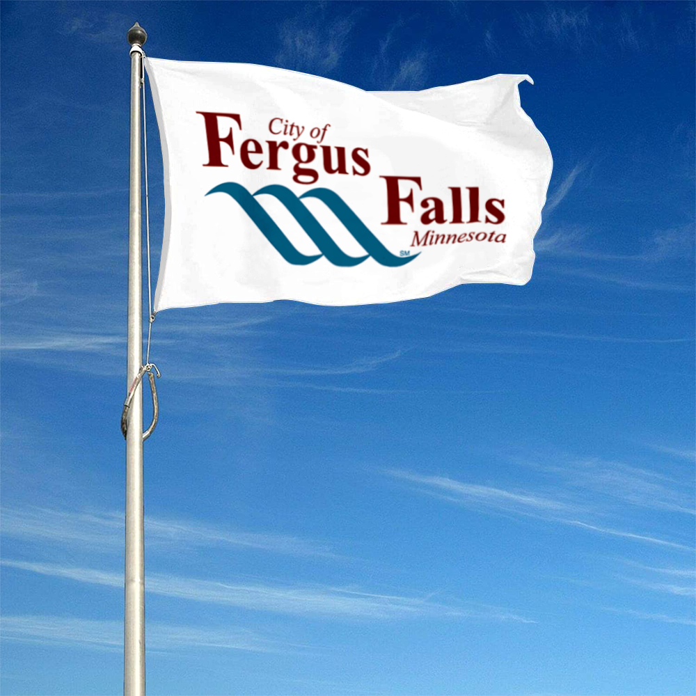 Fyon Fergus Falls, Minnesota flag Banner
