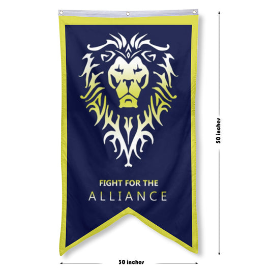 Fyon Fight For The ALLIANCE Flag banner 30 x 50 inches
