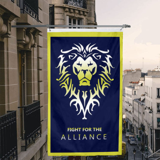 Fyon Fight For The ALLIANCE Flag Indoor and outdoor banner 32617