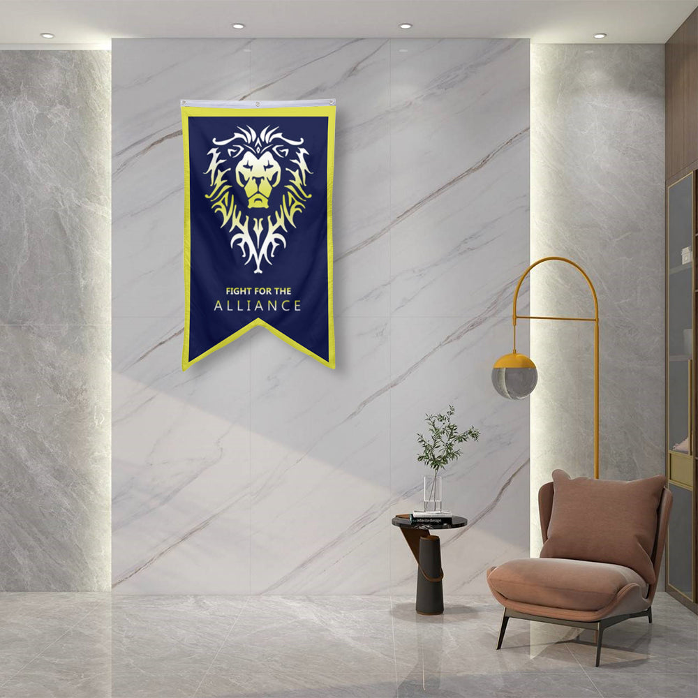 Fyon Fight For The ALLIANCE Flag banner 30 x 50 inches